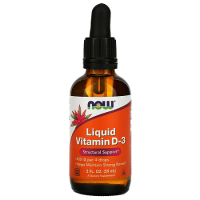 НАУ NOW ВИТАМИН D3 400МЕ кап для детей 59мл