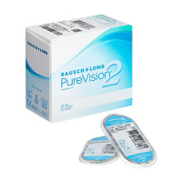 BAUSCH&LOMB PURE VISION 2 КОНТАКТНЫЕ ЛИНЗЫ ПЛАНОВОЙ ЗАМЕНЫ /-2,50/ N6