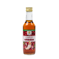 КЛЮКВА СИРОП 250мл  Царь Сироповъ