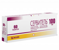 СЕРВИТЕЛЬ таб 100мг №60