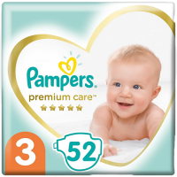 ПАМПЕРС ПРЕМИУМ КЕЙР 3 Миди (5-9кг) №52