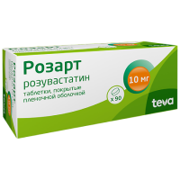 Розарт табл п/о плен 10 мг х90 ^
