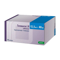 ТЕЛМИСТА Н таб 12,5+40мг №84