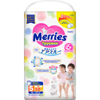 МЕРРИС трусики 12-22кг/XL N38