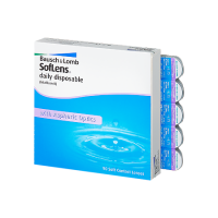 ЛИНЗЫ BAUSCH&LOMB SOFTLENS Daily Disposable 8,6 №90 (-1,25)