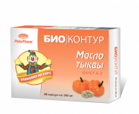 ТЫКВЕННОЕ МАСЛО БИОКОНТУР N60 КАПС МАССОЙ 340МГ
