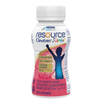 РЕСУРС RESOURCE CLINUTREN JUNIOR спец пищевой продукт 200г (клубника)