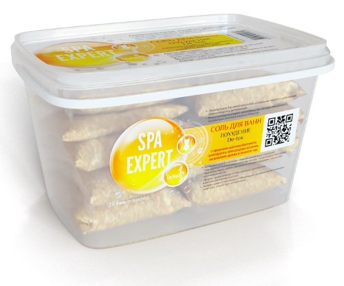 СОЛЬ д/ванн ДОКТОР АКВА DE-TOX SPA EXPERT Природная похудение 1,8кг