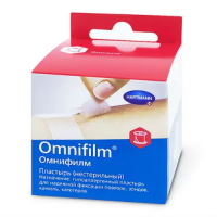 ПЛАСТЫРЬ OMNIFILM НА ОСНОВЕ ИЗ ПРОЗРАЧНОЙ ПЛЕНКИ (НА КАТУШКЕ) Н/СТЕР 5СМХ5М