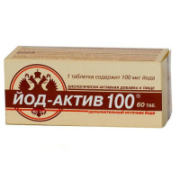 ЙОД-АКТИВ 100 таб N60