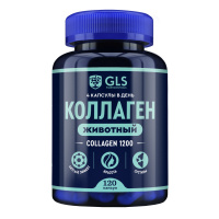 GLS животный коллаген 1200 капс. 400мг N120