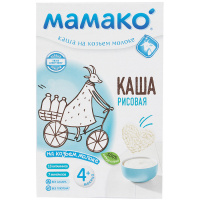 МАМАКО КАША Рис (козье молоко) 200г