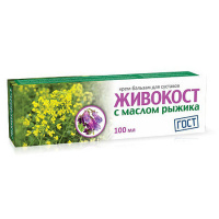 ЖИВОКОСТ КРЕМ-БАЛЬЗАМ ДЛЯ ТЕЛА С МАСЛОМ РЫЖИКА 100МЛ