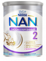 НЕСТЛЕ НАН ПРЕМИУМ-2 Optipro-Ha Гиппоаллергенный сух мол смесь 800г
