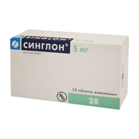 СИНГЛОН таб жев 5мг N28