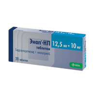 Энап-HЛ таб. 12,5мг+10мг N20