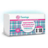 FLAMINGO Подгузники для взрослых Premium M №30