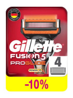 ЖИЛЛЕТТ Кассеты FUSION PROGLIDE POWER №4