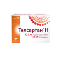 ТЕЛСАРТАН Н таб 12,5/40мг №28