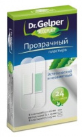 ПЛАСТЫРЬ DR GELPER Aloeplast №24 Прозрачные