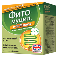 Фитомуцил Норм Плюс пак 6 г х10