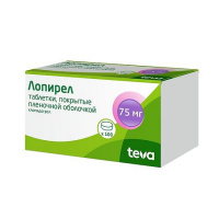 ЛОПИРЕЛ таб 75мг N100