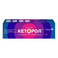 Кеторол гель д/нар. прим. 2% туба 50г