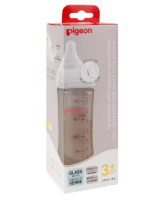 ПИДЖЕН Бутылочка Перистальтик Плюс (стеклянная 3+) 240мл