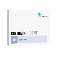КВЕТИАПИН таб 100мг N60  Озон