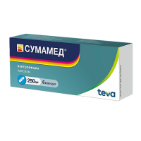 Сумамед капс 250 мг х6
