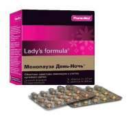 LADY`S FORMULA MENOПАУЗА ДЕНЬ-НОЧЬ ДНЕВНАЯ ФОРМУЛА N15 КАПС МАССОЙ 600МГ+НОЧНАЯ ФОРМУЛА N15 КАПС МАССОЙ 580МГ