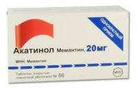 АКАТИНОЛ МЕМАНТИН таб 20мг N56
