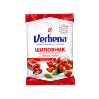 VERBENA ШИПОВНИК КАРАМЕЛЬ ЛЕДЕНЦОВАЯ С НАЧИНКОЙ 60,0