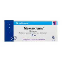 МЕМАНТАЛЬ ТАБ 10мг №60