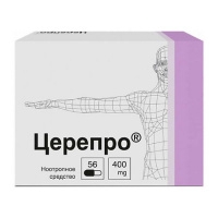 ЦЕРЕПРО капс 400мг N56