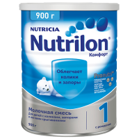 NUTRILON-1 КОМФОРТ СУХАЯ СМЕСЬ ДЕТСКАЯ 900,0
