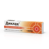 ДИКЛАК 5% 50,0 ГЕЛЬ