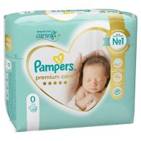ПАМПЕРС ПРЕМИУМ КЕЙР 0 Ньюборн (до 3кг) №22