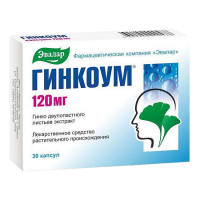 ГИНКОУМ капс 120мг №30
