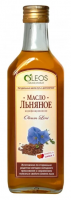 ЛЬНЯНОЕ МАСЛО жид ОЛЕОС Нерафинированное 350мл
