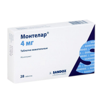 МОНТЕЛАР таб жев 4мг №28