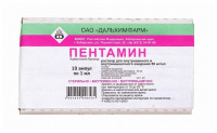 ПЕНТАМИН 5% 1мл N10 амп.