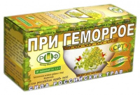 СИЛА РОССИЙСКИХ ТРАВ чай №33 При гемморое ф/п №20