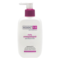 КСЕОС 5.0 гель очищающий для сухой кожи для лица и тела фл. 250мл