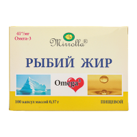 РЫБИЙ ЖИР МИРРОЛЛА капс 370мг N100 #
