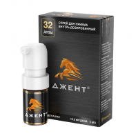 ДЖЕНТ спрей для приема внутрь 0,0125/доза 32 дозы 5мл
