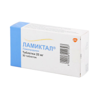 ЛАМИКТАЛ таб 25мг N30