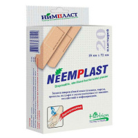 ПЛАСТЫРЬ НИМПЛАСТ бакт 19х72мм N20