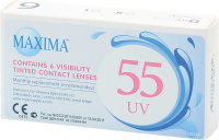 MAXIMA 55 UV КОНТАКТНЫЕ ЛИНЗЫ ПЛАНОВОЙ ЗАМЕНЫ /-1,00/ N6