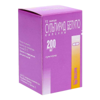 СУЛЬПИРИД-БЕЛУПО капс 200мг №12